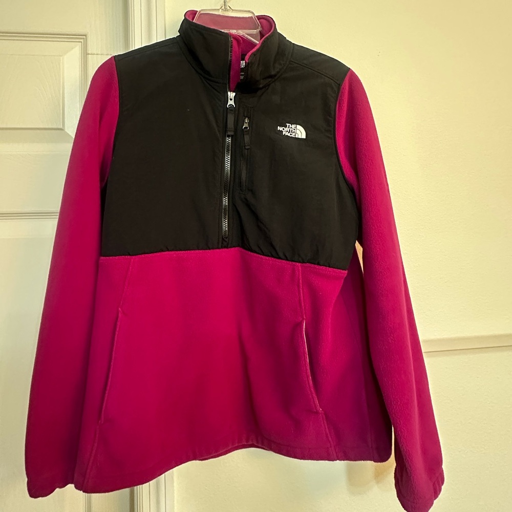 The North Face Magenta Fleece Jacket